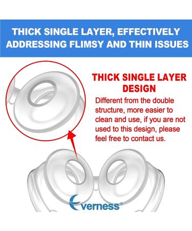 Everness 2 Packs Replacement Cushion (M) for P10 Series - Consistent Fit, Reliable Seal - Durable & Great-Value (M) Medium - Buy Online on SooperMarket.com