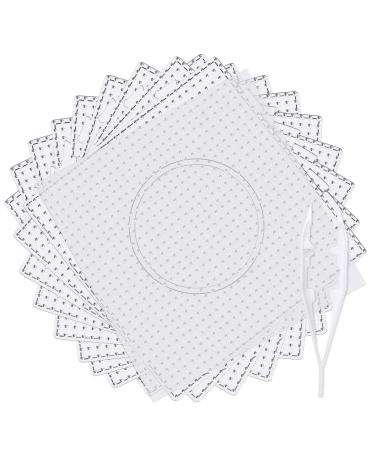 9pcs 5mm Large Square Fuse Beads Pegboards Plastic Beads Boards with Ironing Paper, Beads Tweezers for Kids Craft Beads