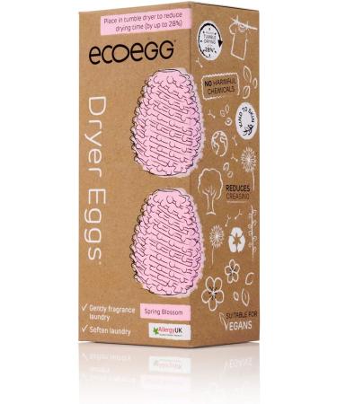ecoegg Dryer Egg | Reduces Drying Time | Tumble Dryer Balls replacement & Dryer Egg Fragrance Sticks | Refills | Reduces Drying Time | Tumble Dryer Balls replacement Spring Blossom 2 Piece Set + Fragrance Sticks - Buy Online on SooperMarket.com