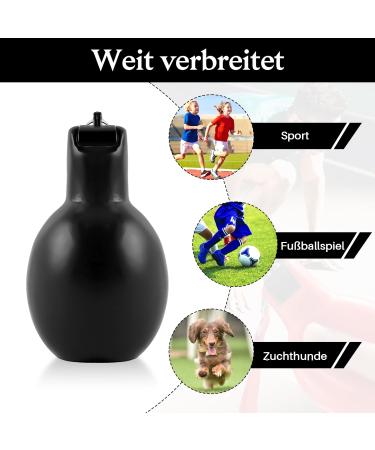 Famini Hand Whistle & Stainless Steel Sports Pipes Set - Loud Coaching Whistles for Referees & Coaches (Black) - Premium Sports Accessories - Buy Online on SooperMarket.com