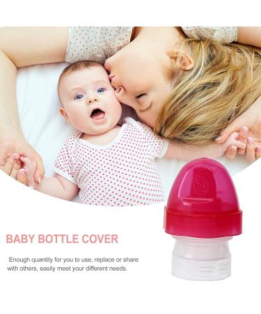 Kisangel 4Pcs Spill Proof Water Bottle Cover for Kids | SoftSip Food Pouch Top | Juice Soda Lid for Toddler Baby - Buy Online on SooperMarket.com