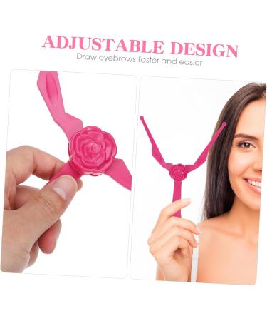 Angoily 3 Pcs Eyebrow Template Eyebrow Ruler Eyebrow Makeup Stencil Template Ruler Portable Protractor - Buy Online on SooperMarket.com