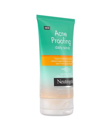 Neutrogena Acne Proofing Daily Facial Scrub - Salicylic Acid Treatment - Exfoliating Face Wash - 4.2 oz - Buy Online on SooperMarket.com