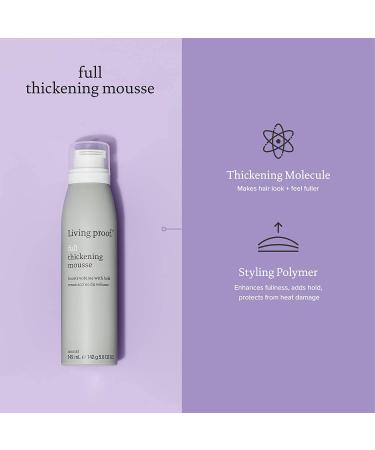 Living Proof Full Thickening Mousse 5 oz - Volumizing Hair Styling Product - Buy Online on SooperMarket.com
