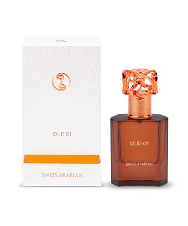Oud 01 - Arabian Perfumes for Women and Men - Long Lasting Perfume - Floral Spicy Amber Perfume - Seductive Signature Aroma - 1.7 oz - Buy Online on SooperMarket.com