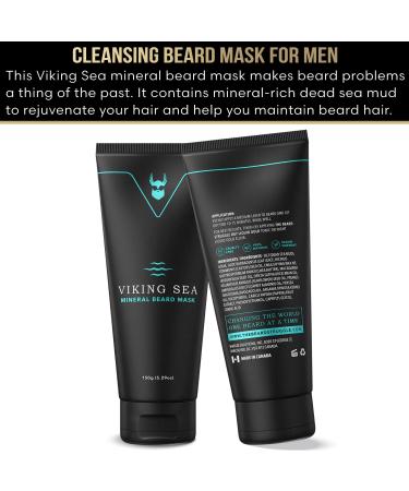 Viking Sea Mineral Beard Conditioner - 5.29 oz | Promote Beard Health & Cleansing Mask for Men - The Beard Struggle - Buy Online on SooperMarket.com