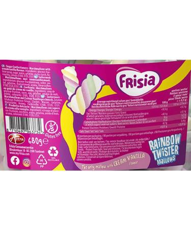 Frisia Marshmallow Rainbow Twister 680g Creamy Vanilla Flavour Tub Full - Buy Online on SooperMarket.com