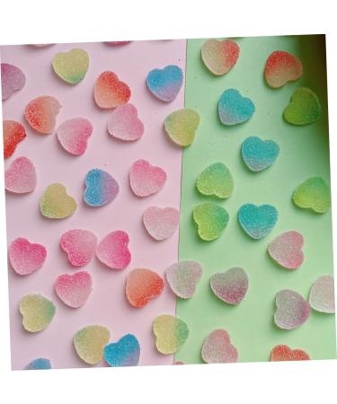 WOONEKY Fake Candies Bulk 50pcs Simulation Gummies Models Small Candies Model Fake Candies Desktop Candies Model Candy Hairpin 1 - Buy Online on SooperMarket.com