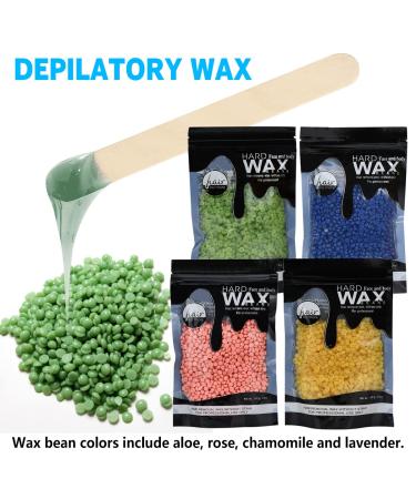 JDNgejunrong Painless Home Waxing Kit for Women - Professional Hair Removal for Face, Legs, Eyebrows, Brazilians & More in Blue - Buy Online on SooperMarket.com