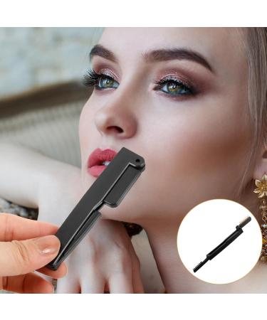 NOLITOY Folding Eyelash Comb & Brow Brush - Dual Sided Lash Separator for Women | Perfect Lash Mascara Applicator - International Shipping Available - Buy Online on SooperMarket.com