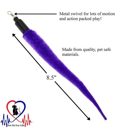 Pet Fit For Life 5 Piece Replacement Worm Pack for Cat Toy Wands - Buy Online on SooperMarket.com