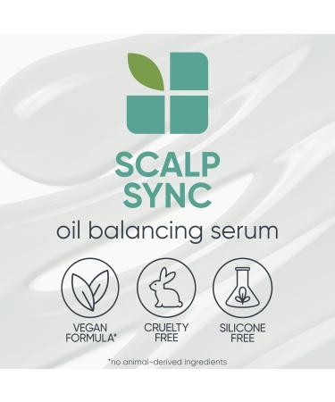 Biolage Scalp Sync Oil Balancing Serum - Lightweight Leave-In for Oily Scalp | Paraben & Silicone-Free | Vegan & Cruelty-Free - Reduce Excess Oil - Buy Online on SooperMarket.com