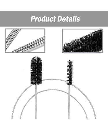 2Pcs Double-Ended Drain Unblocker Tools for Kitchen & Bathroom - Sink & Shower Pipe Cleaner Brush - Unblock Plug Holes Easily - Buy Online on SooperMarket.com