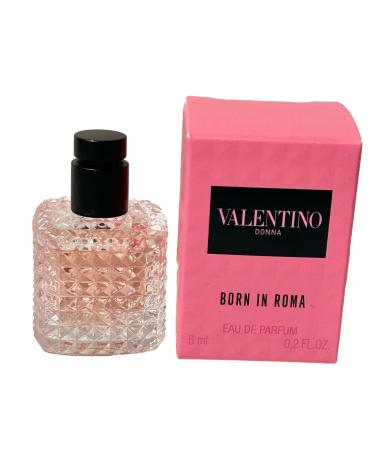 Valentino Donna Born In Roma MINI Eau De Parfum Women Splash Perfume 6 ml / 0.2 Fl Oz Travel Size