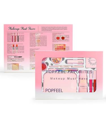 Joyeee Teen Girl Makeup Kit Include 20 Colors Glimmer Matte Eyeshadow Palette Foundation Face Sculpting Contour Palette Lipstick Blush Eyeliner Pencil Mascara Eyebrow Pen for Eye Makeup # Niceface 3 - Buy Online on SooperMarket.com