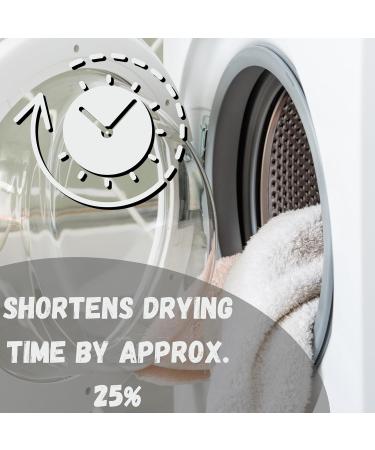 Smart Wash Dryer Balls - 100% Wool Tumble Dryer Balls | Hypoallergenic & Eco-Friendly | 6 Black New Zealand Sheep Wool Balls - Buy Online on SooperMarket.com