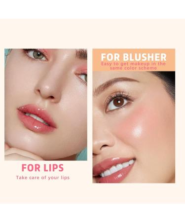 Color Changing Lazy Lipstick & Magic Blush - PH Temperature Changing Tinted Lip Balm for Hydrated Long-Lasting Lips & Cheeks - Buy Online on SooperMarket.com