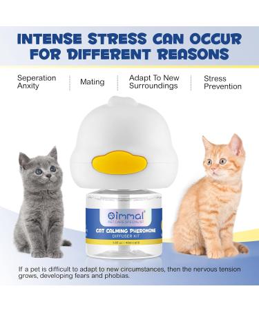 Soothing Cat Calming Diffuser Kit - 2 Pack Refill Pheromone Diffusers for Fear Relief | Enhanced Cat Calming Solution - Buy Online on SooperMarket.com