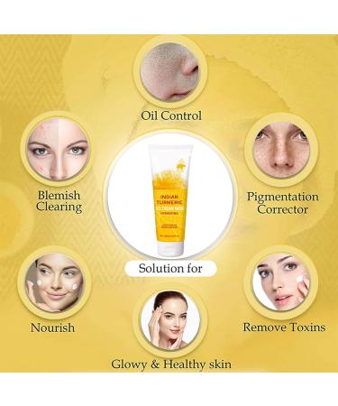 Turmeric Overnight Spa Mask - Nourishing Sleeping Mask - Facial Moisturizer Hydrating Skincare Facial Mask For All Skin Types - Overnight Mask Shrink Pores Brighten Skin Tone - Buy Online on SooperMarket.com