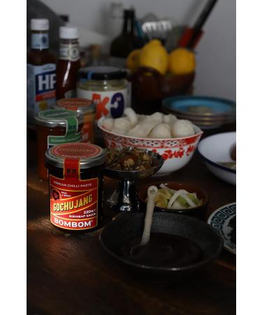 Bombom Gochujang Hot Pepper Paste Korean Chili Paste 220g Chilli & Hot Pepper Sauce - Buy Online on SooperMarket.com