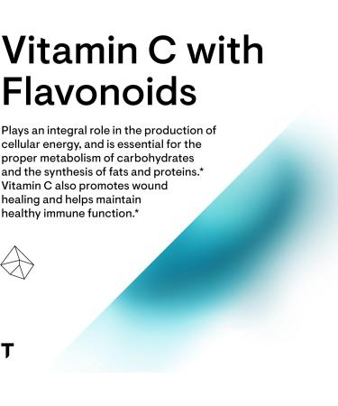 Thorne Vitamin C with Flavonoids - Blend of Vitamin C and Citrus Bioflavonoids from Oranges the Way They're Found Together in Nature - 90 Capsules - Buy Online on SooperMarket.com