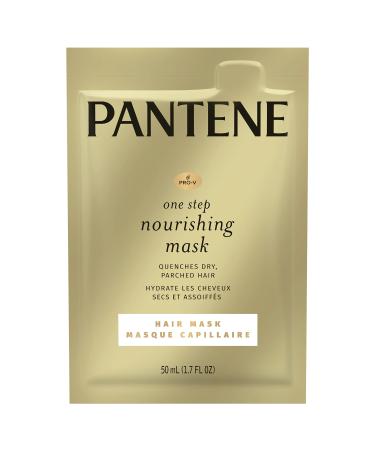 Pantene Pro-V One Step Nourishing Hair Mask Moisturize and Restore 1.7 fl oz 10 Count