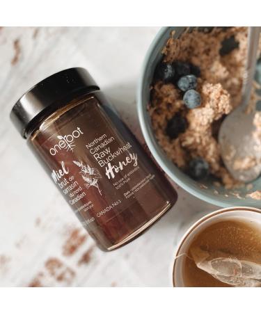 ONEROOT Natural Raw Buckwheat Honey 500g - Antioxidant-Rich Manuka Alternative - Buy Online on SooperMarket.com
