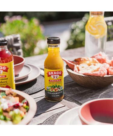 Bragg Organic Vinaigrette Dressing 12 oz - Healthy 12 Fl Oz Salad Dressing (1 Pack) - Buy Online on SooperMarket.com