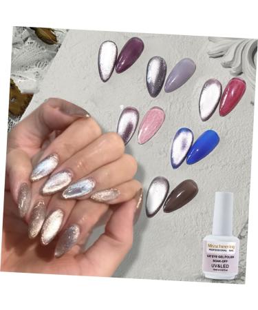 Healvian 1pc Nail Polish UV LED Nail Gel Polish Chameleon Cat Eye UV Polish Gel Manicure Accessories - Buy Online on SooperMarket.com