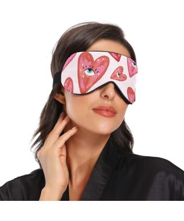 Adjustable Light Blocking Eye Mask for Deep Sleep | Breathable & Comfortable | Ideal for Travel, Yoga, Meditation | Men & Women - Buy Online on SooperMarket.com