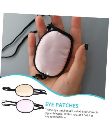 Silk Single Eye Mask Blindfolds for Adults - Pack of 6 | Eye Patch for Lazy Eye | Spectacle Cover | Night Blindfold - Buy Online on SooperMarket.com
