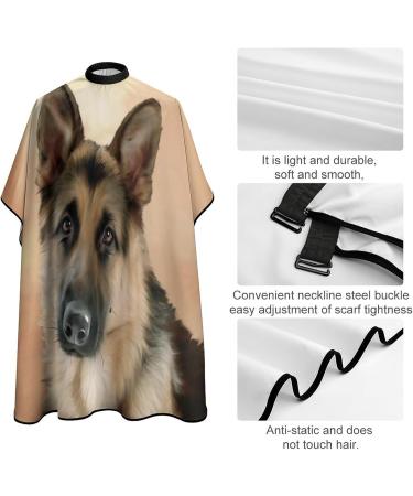 Shop Cute German Shepherd Dog Barber Cape | Professional Hair Cutting Apron for Kids - Buy Online on SooperMarket.com