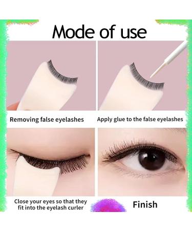 SHANPIN 4pcs Eyelash Applicator Tool False Eyelash Tweezers - Easy False Eyelash Attachment for Beginners - Buy Online on SooperMarket.com