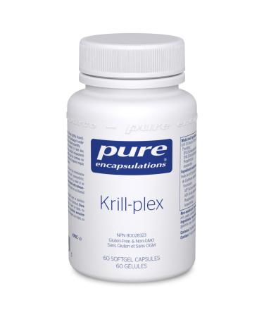 Pure Encapsulations - Krill-plex - Supports Menstrual Comfort Heart Health Joint Support Cognitive Function and Skin Health* - 60 Softgel Capsules