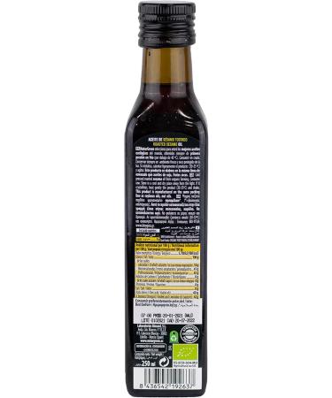 Buy Organic Toasted Sesame Oil 250ml - Premium Quality International Shipping - Buy Online on SooperMarket.com