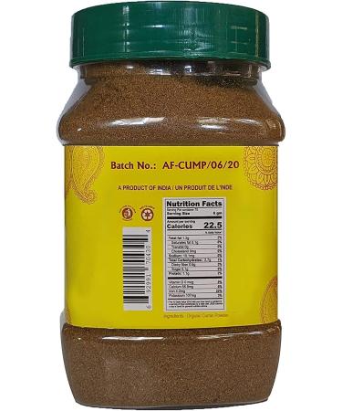 Jiva Organics Organic Ground Cumin Powder 1 Pound Jar - 100% Pure & Non-GMO Cumin Seed Powder - Buy Online on SooperMarket.com