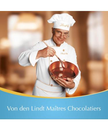 Lindt Lindor Stracciatella Chocolate Balls 1kg Bag - Resealable Large Pack | Gift Idea | 80 White Chocolate with Cocoa Chips - Buy Online on SooperMarket.com