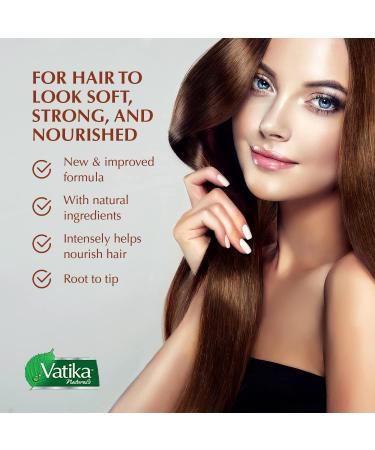 Dabur Vatika Naturals Enriched Hair Oil - Moisturizing & Strengthening Hair Oil for Healthy Scalp and Silky Hair (Olive Pack of 3) - Buy Online on SooperMarket.com