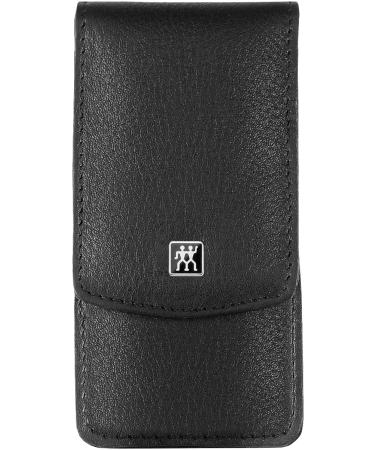ZWILLING 3-Piece Manicure & Pedicure Set - Genuine Leather Nail Care Kit with Snap Fastener - Black Nail Clipper Included - International Shipping Available - Buy Online on SooperMarket.com