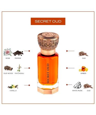 Swiss Arabian Secret Oud - Luxury Products From Dubai - Long Lasting And Addictive Personal Perfume Oil Fragrance - Seductive Signature Aroma - 0.4 Oz - Buy Online on SooperMarket.com