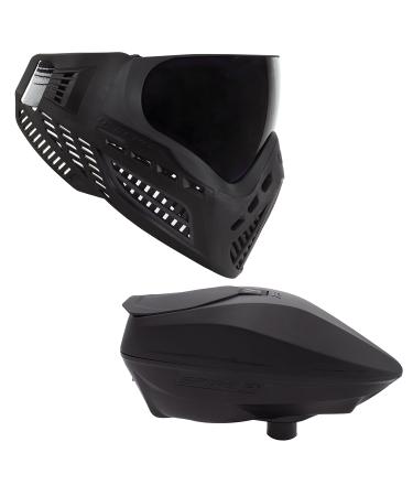 Virtue Spire IR Electronic Paintball Hopper and VIO Ascend Mask Bundle - Black
