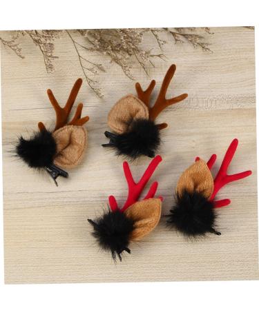 minkissy 2 Pairs Hair Clips Kids Hairpin Child Antlers Headband - Buy Online on SooperMarket.com