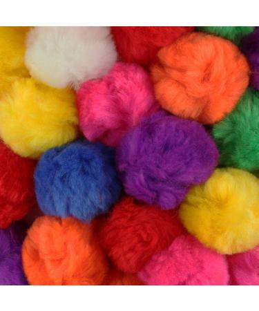 2 Inch Multi Color Craft Pom Poms 25 Pieces Multi Color 2 inch