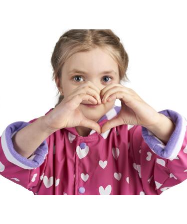12 Years Hatley Girls' Sweethearts Colour Changing Raincoat | Waterproof Jacket - Buy Online on SooperMarket.com
