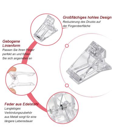Metagio 100 Piece Dual Nail Forms Set - Gel & Acrylic Nail Extension Kit with Clips Dual-Ended Brush & Nail File - Perfect for International Shipping - Buy Online on SooperMarket.com