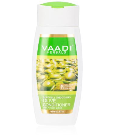 Vaadi Herbals Superbly Smoothing Heena Shampoo 110ml with Olive Conditioner 110ml