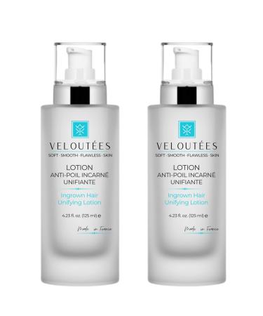 Ingrown Hair  New Veloutes Premium Ingrown Hair Unifying Lotion, an Ingrown Hair lotion for men and women made in France eliminates ingrown hairs while unifying skin's texture and tone. For use alone or after hair removal, shaving, waxing & threading - Pa