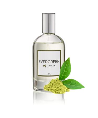 iGroom Pet Perfume Evergreen, Luxury Pet Beauty Care, Clean Botanical Scent, Long Lasting, Made in USA, 100 ml