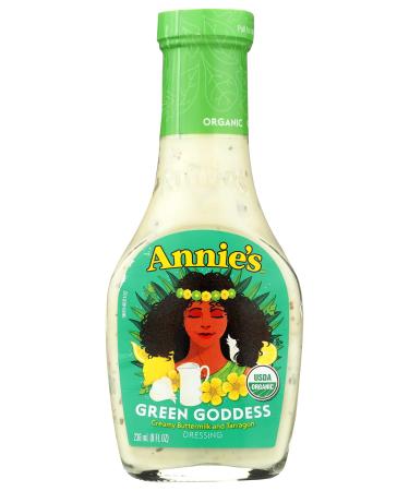 Annie's Green Goddess Salad Dressing, Certified Organic, Non-GMO, 8 fl oz