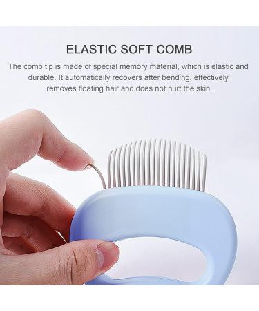 Cat Grooming Comb Moderately Bent Comfortable Grip Durable Cat Shell Comb Environmentally Friendly for Dog for Cat(blue) - Buy Online on SooperMarket.com